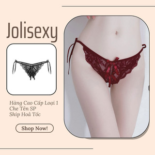 1154 quần lót ren lọt khe cột dây jolisexy