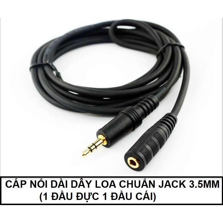Dây nối dài loa, tai nghe dài 3m