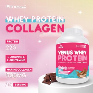 Tăng Trưởng Cơ Nạc Bổ Sung Collagen Venus Whey Protein Collagen Titan 600g
