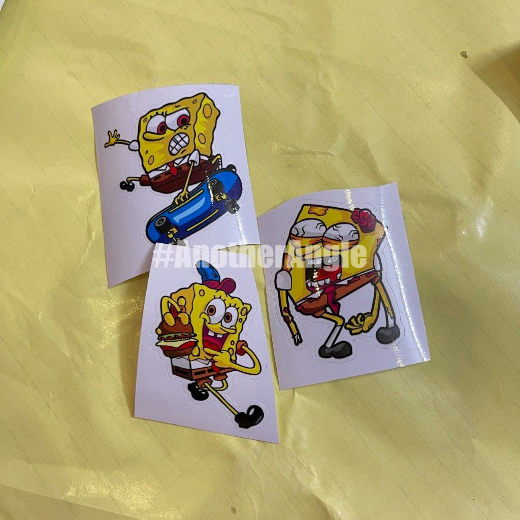 🤗 TEM DÁN XE BỌT BIỂN - STICKER COOL NGẦU TRANG TRÍ NÓN BẢO HIỂM/ LAPTOP ĐIỆN THOẠI ✳️