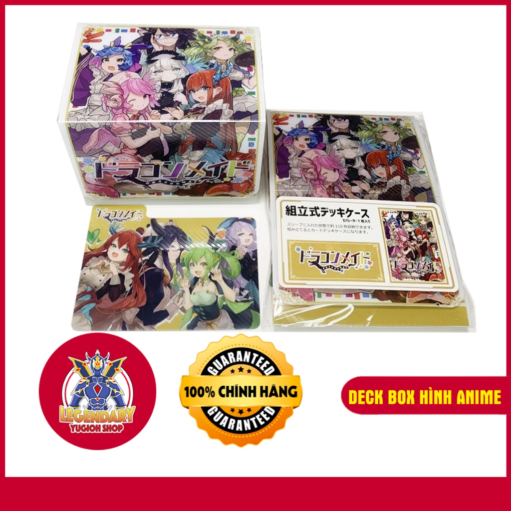 Deck Box Nhựa Hình Anime – Hộp Đựng Bài Chính Hãng Nhật Bản 100%