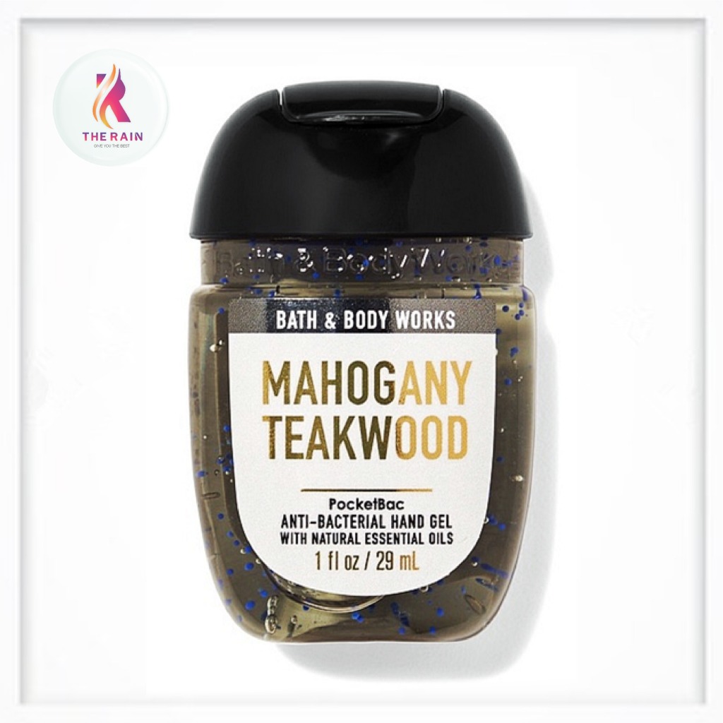 Gel rửa tay khô cho nam Bath & Body Works Mahogany Teakwood 29ml