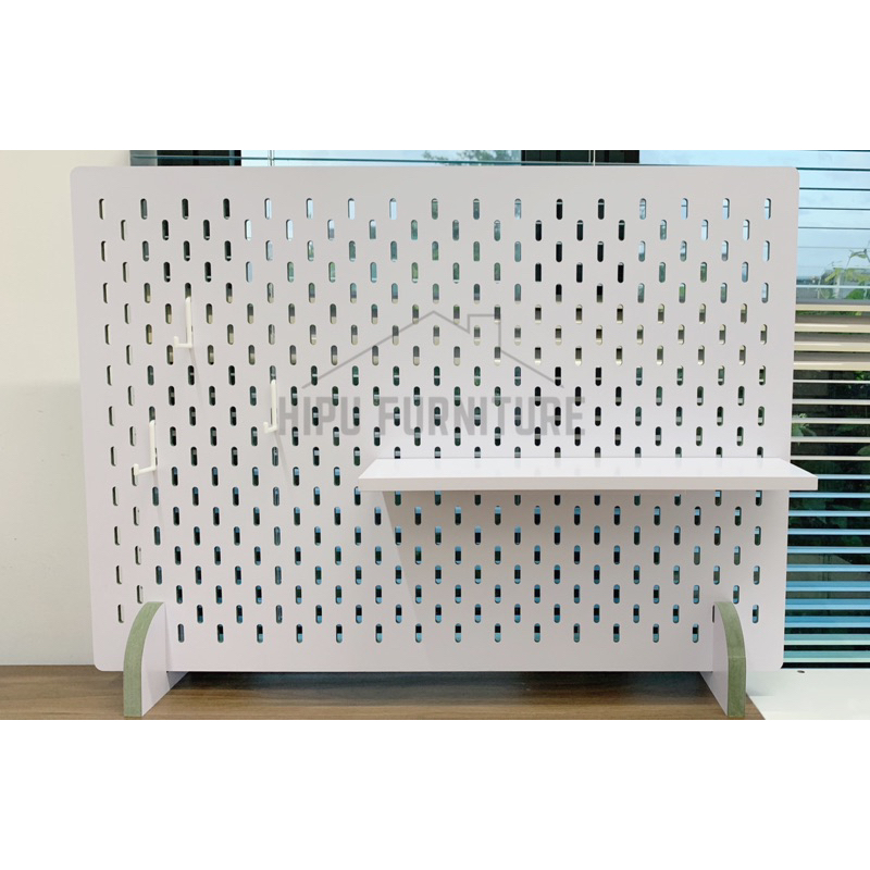 CHÂN CỐ ĐỊNH BẢNG PEG TRẮNG/ĐEN