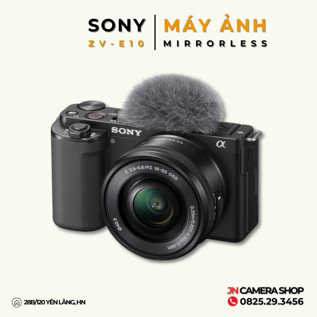 Máy ảnh Mirrorless SONY ZV-E10 Likenew Fullbox 99% - Chuyên quay Vlog 4K