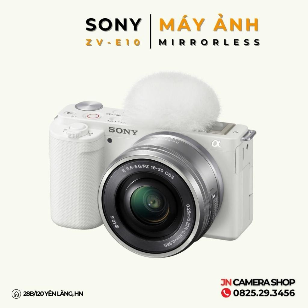 Máy ảnh Mirrorless SONY ZV-E10 Likenew Fullbox 99% - Chuyên quay Vlog 4K