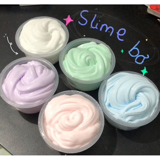 Slime bơ/butter slime nhiều màu sắc siêu xinh