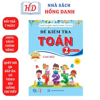 Sách - đề kiểm tra toán lớp 2 - cánh diều - tập 2