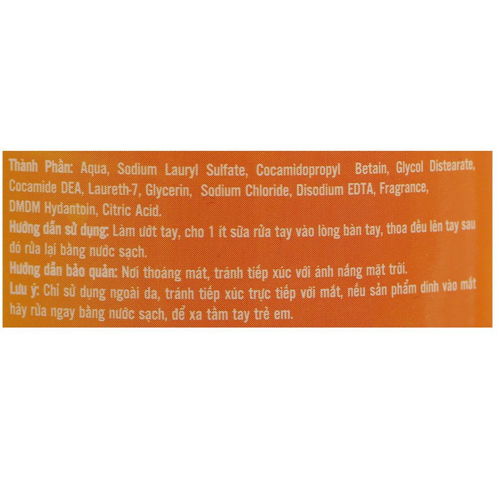 Nước rửa tay Puri hương dưa lưới 500ml