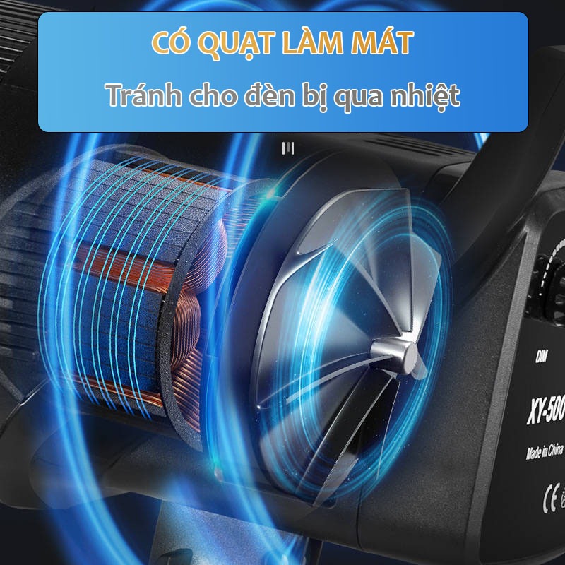 Đèn Chụp Ảnh Studio Hình Cầu SYsheying AR-LX0101 tăng sáng cho studio chụp ảnh quay video livestream