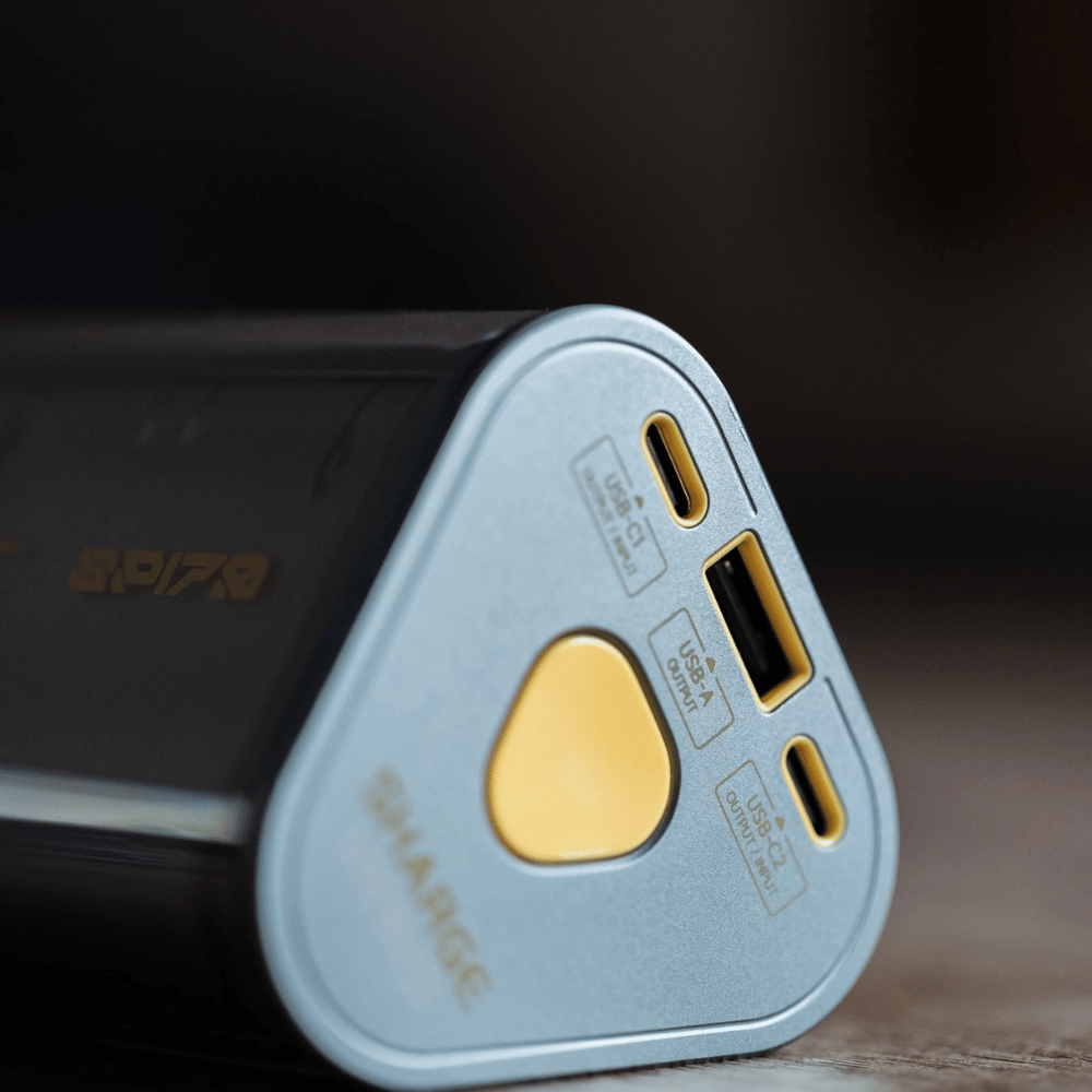 Sạc Dự Phòng Sharge 170 Trong Suốt Sạc Nhanh PD3.1 140W, Dung Lượng 24.000mAh, Kháng Nước IP4, Công Suất Tổng 170W