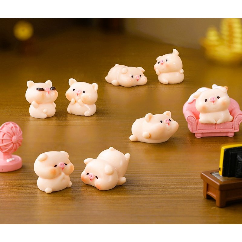 Tượng Mô Hình Heo Con Trang Trí