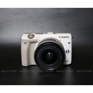 Máy ảnh canon eos m3 + lens kit ef-m 15-45mm f/3.5-6.3 is stm