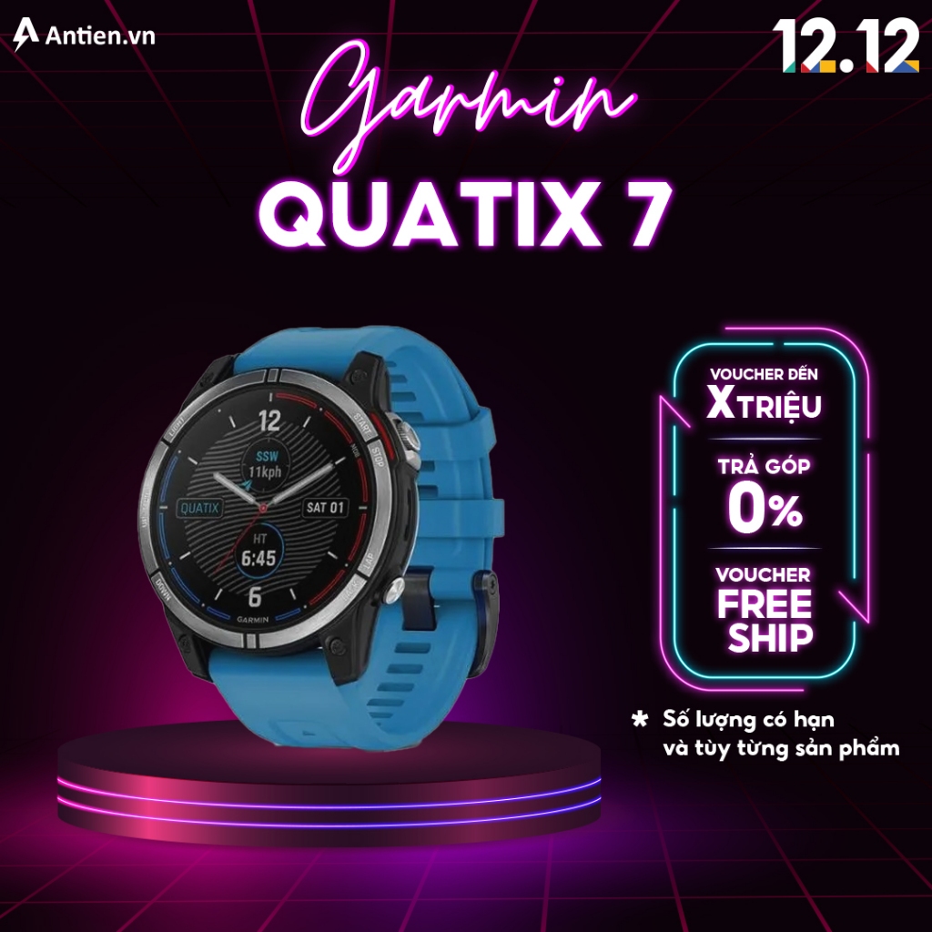 Đồng hồ thông minh Garmin Quatix 7 Standard Edition - Hàng chính hãng