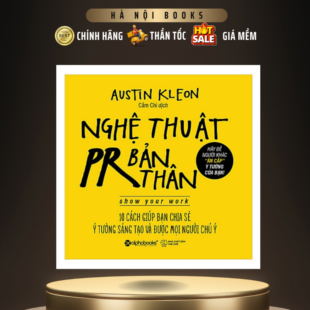 Sách - Nghệ Thuật PR Bản Thân - AlphaBooks