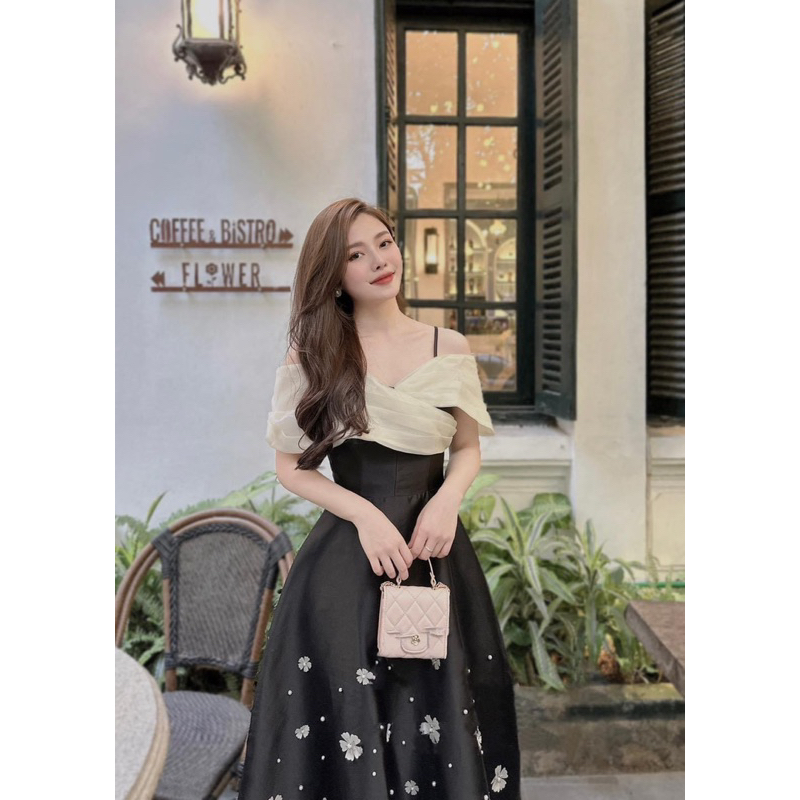 Đầm hoa chân 55-90kg QUỲNH NHƯ bigsize