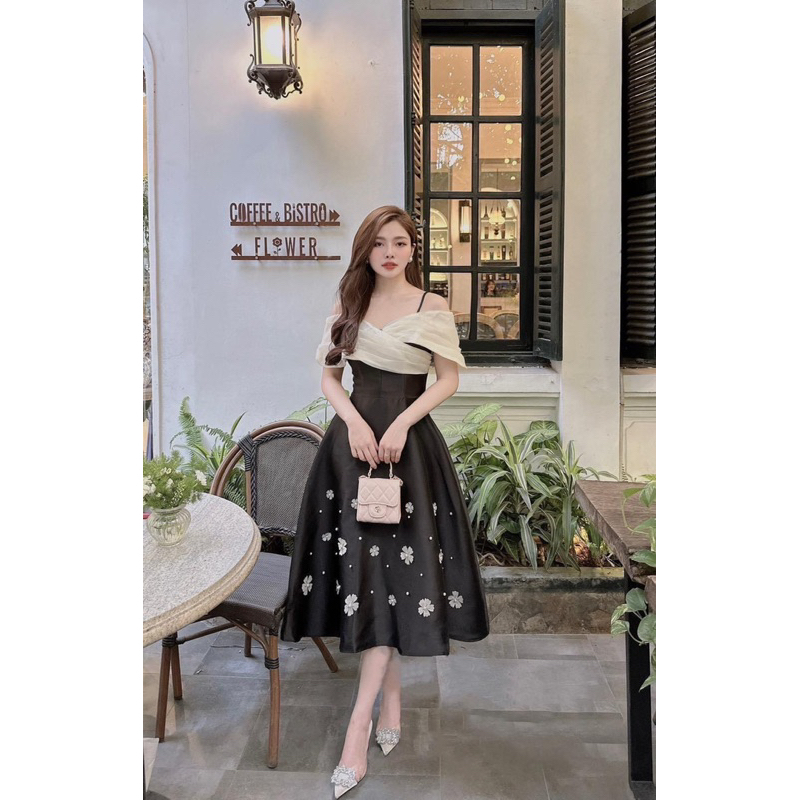 Đầm hoa chân 55-90kg QUỲNH NHƯ bigsize