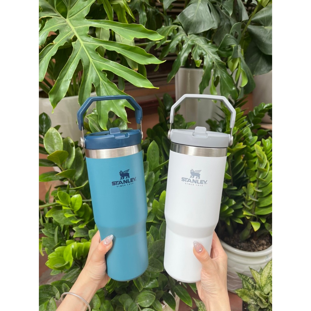 Bình giữ nhiệt có vòi Stanley Iceflow Flip Straw Tumbler 650ml