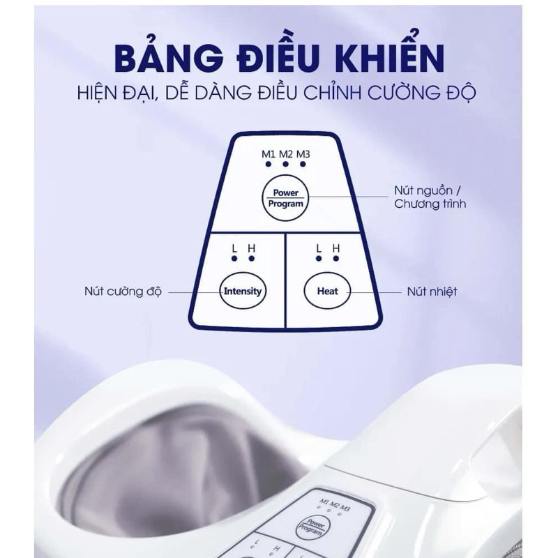 Máy massage chân hàn quốc cao cấp Buheung