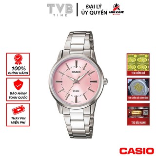 Đồng hồ nữ dây kim loại casio chính hãng ltp-1303d-4avdf