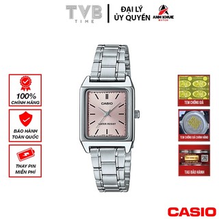 Đồng hồ nữ dây kim loại Casio chính hãng LTP-V007D-4EUDF
