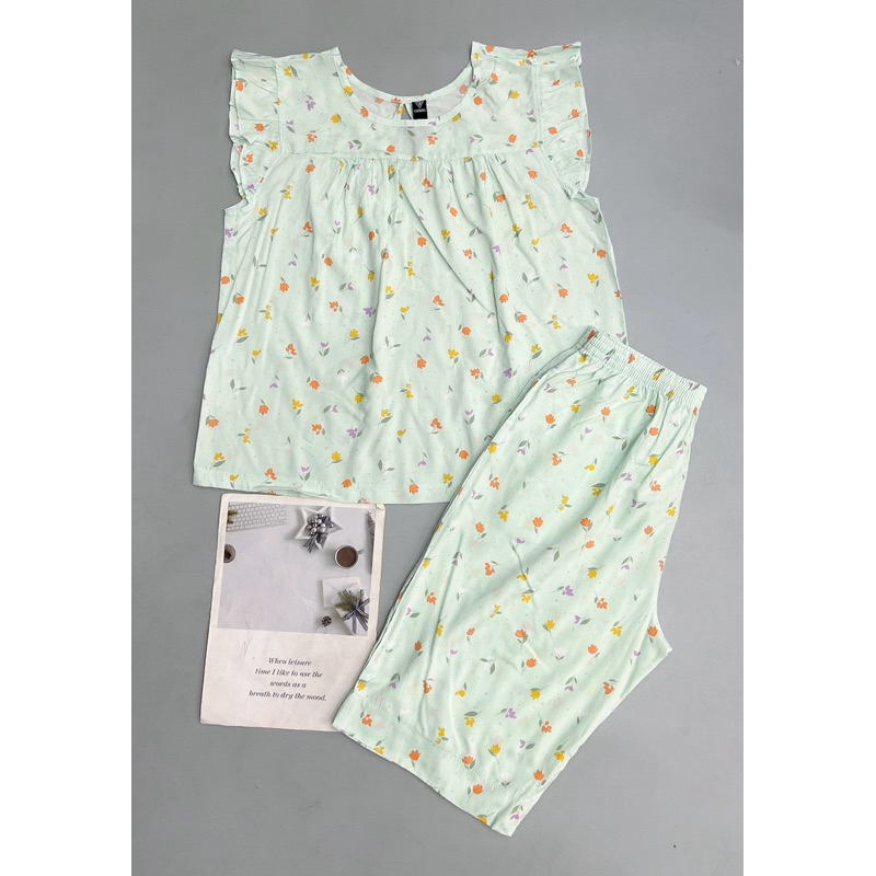 Đồ Bộ Lửng Lanh Tole Cho Nữ Và Trung Niên Mặc Nhà VNXK AB CASUAL M9