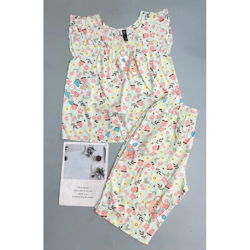 Đồ Bộ Lửng Lanh Tole Cho Nữ Và Trung Niên Mặc Nhà VNXK AB CASUAL M9