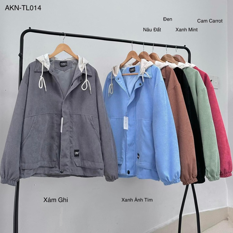 Áo Khoác Nữ Chống Nắng Nhung Tăm Formal TL014 Có 2 Lớp Thoáng Mát | Có Túi Trong Tiện Lợi Nón Rộng| Đầm Trung Niên MIUCO