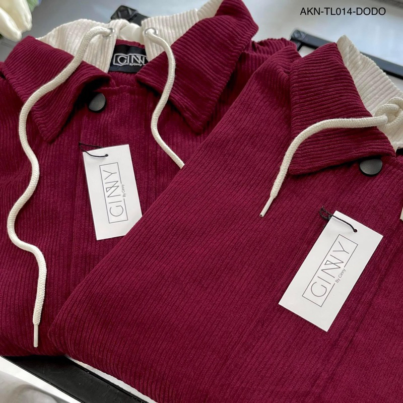 Áo Khoác Nữ Chống Nắng Nhung Tăm Formal TL014 Có 2 Lớp Thoáng Mát | Có Túi Trong Tiện Lợi Nón Rộng| Đầm Trung Niên MIUCO