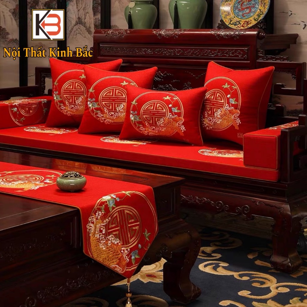 Đệm ghế Sofa đệm gế gỗ  Đệm bông ép cao cấp không lún- Nhận Làm Theo Kích Thước Riêng