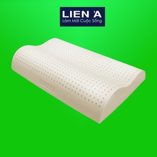 Gối cao su Liên Á Contour 38x51, Chống ngáy- CHÍNH HÃNG 100%