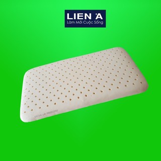 Gối cao su trẻ em Liên Á Oval 22x40x4cm
