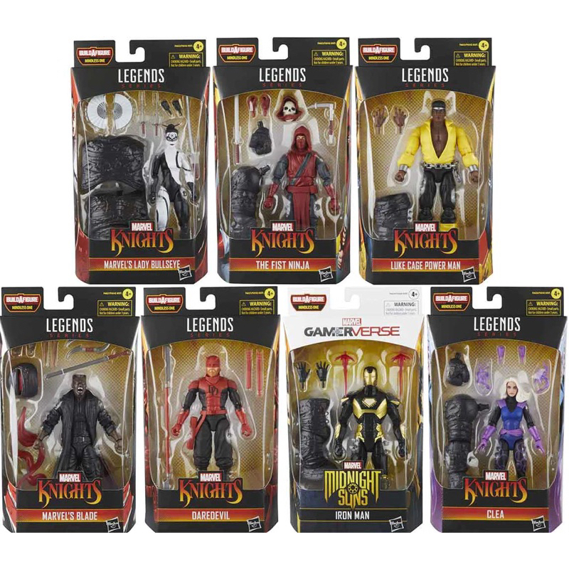 Mô hình Hasbro Marvel Legends Marvel's Knights 2023 Wave 7 Complete