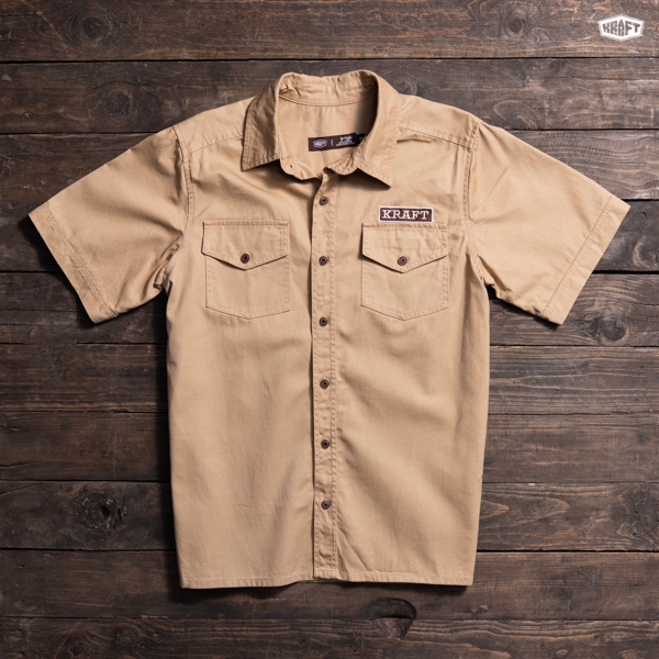 KRAFT WORK SHIRT - Áo sơ mi Kraft - Áo sơ mi Kaki Workwear