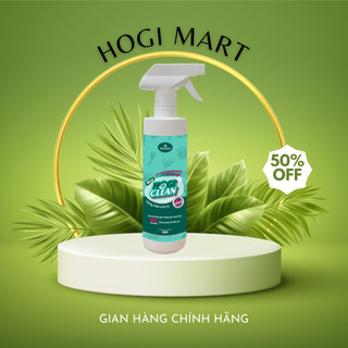 Xịt phòng kháng khuẩn nano bạc hogi clean- hương chanh sả bạc hà