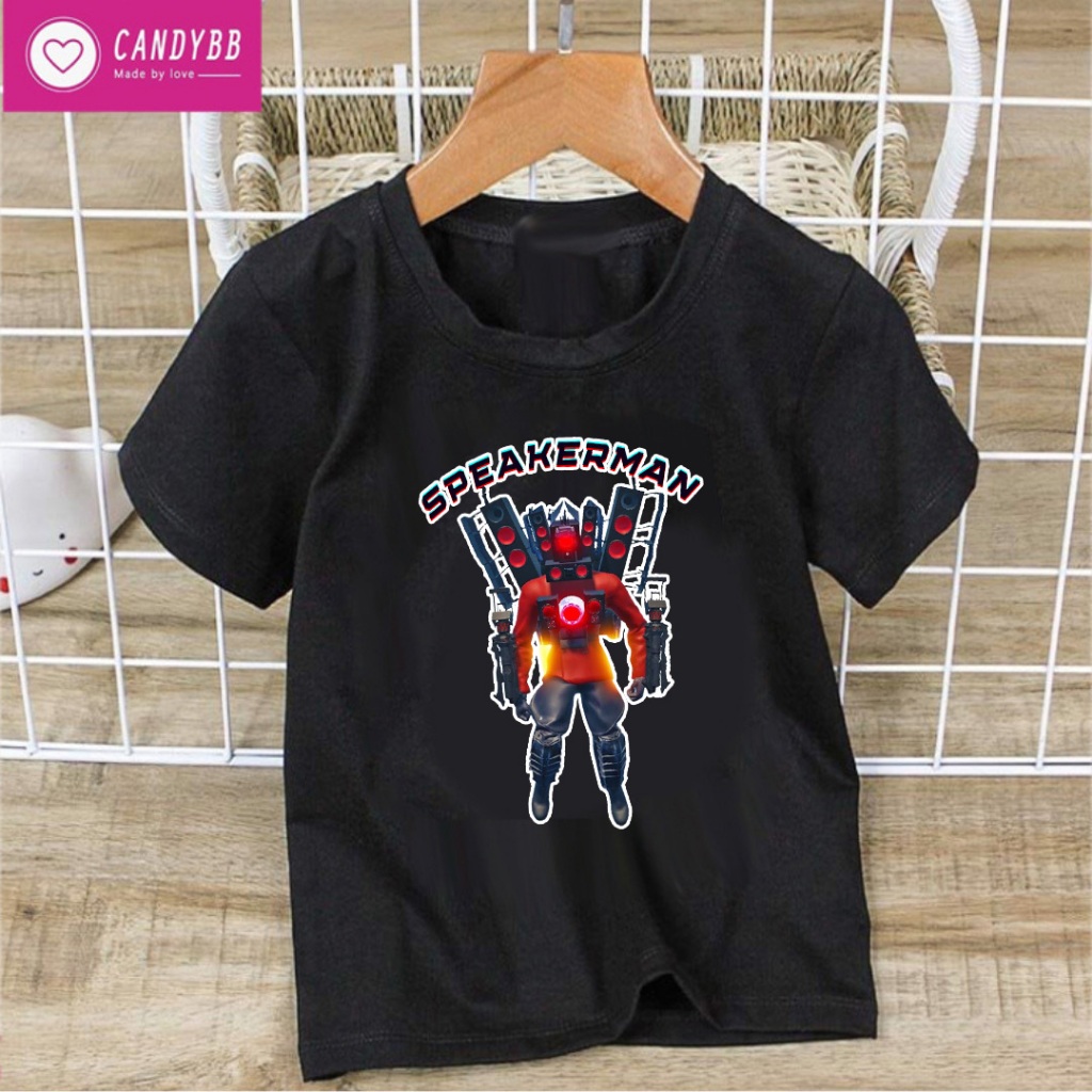 Skibidi toilet titan tivi man áo thun 10-60kg