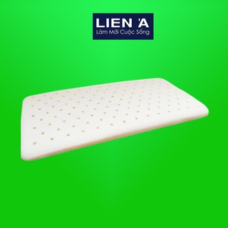 Gối cao su trẻ sơ sinh Liên Á Oval 17x35x2cm
