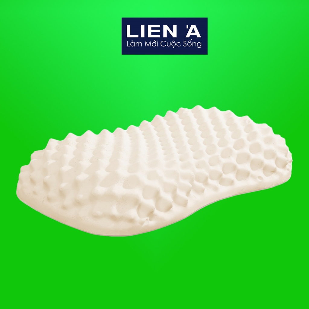 Gối cao su Liên Á Convoluted Peanut 35x55x11cm