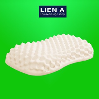 Gối cao su Liên Á Convoluted Peanut 35x55x11cm