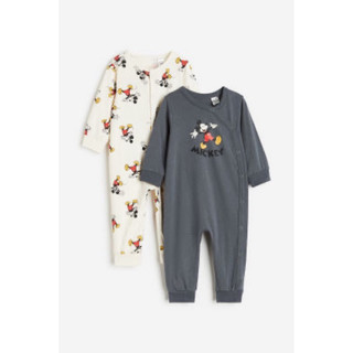 (090)SET 2 BODYSUIT DÀI HM/ SLEEPSUIT