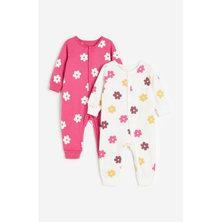 (090)SET 2 BODYSUIT DÀI HM/ SLEEPSUIT
