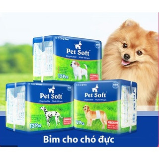 TÃ ĐỰC PETSOFT CHO THÚ CƯNG 12 Miếng 😍𝗙𝗿𝗲𝗲𝗦𝗵𝗶𝗽😍 CAO CẤP SIÊU THẤM HÚT VỚI LƯỢNG NƯỚC LÊN ĐẾN 250ML