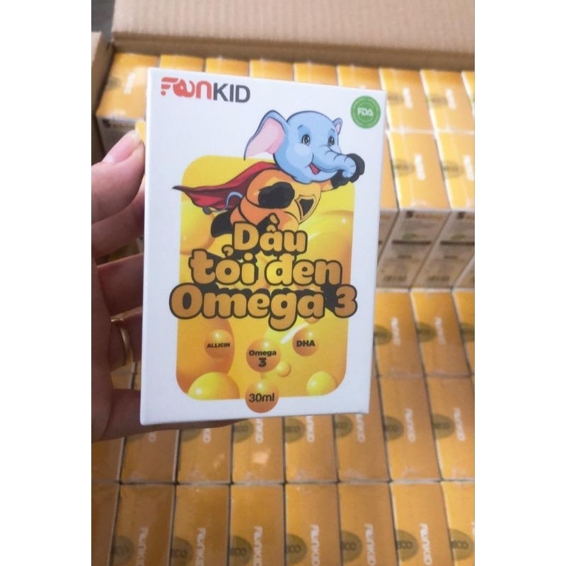 Dầu tỏi đen omega3 30ml –faneco