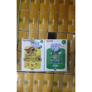 Combo dầu tỏi omega3 và dầu húng chanh kẽm Faneco