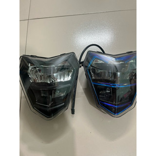 Đèn zinpat Xmen 2 tầng màu titan cho xe điện Xmen (lắp mặt nạ bi cầu)