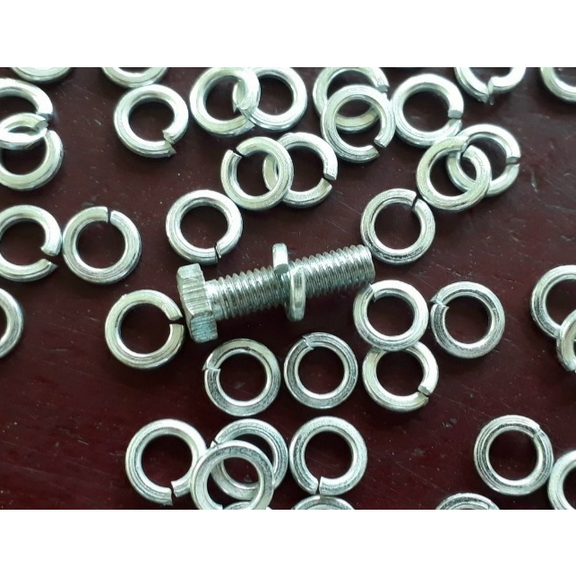 Long đen vênh mạ kẽm <M5>