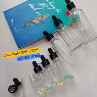 Chai Serum Vòi Bóp 5ml - 10ml