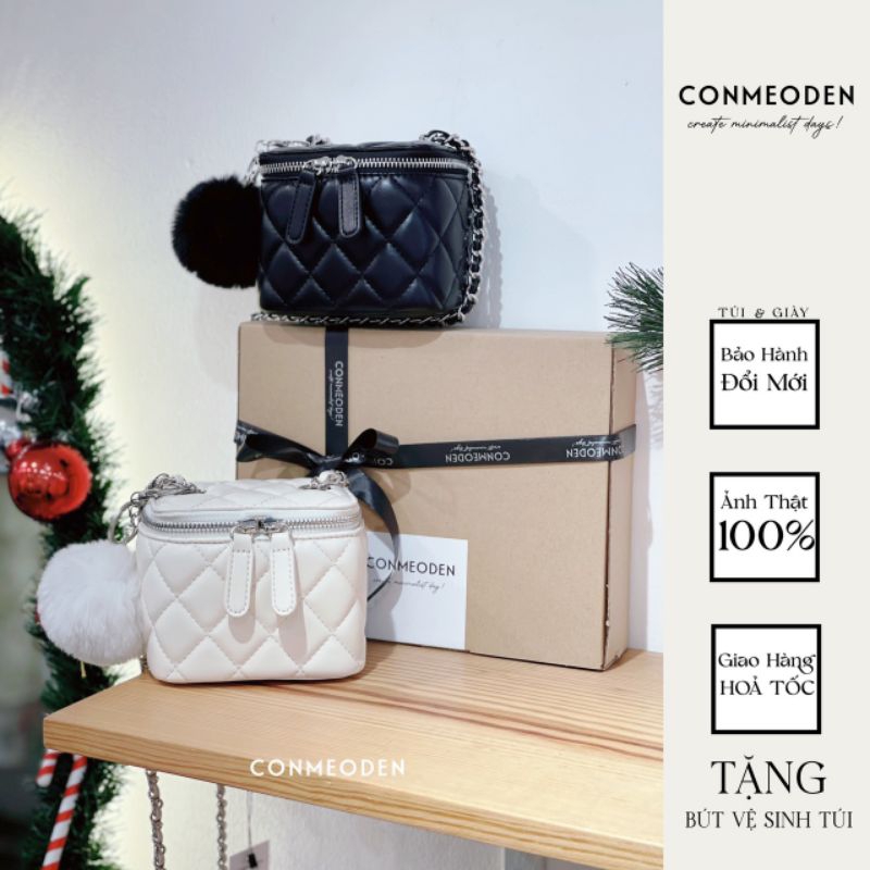 Túi đeo chéo mini dáng hộp CONMEODEN - BOM MINI BAG