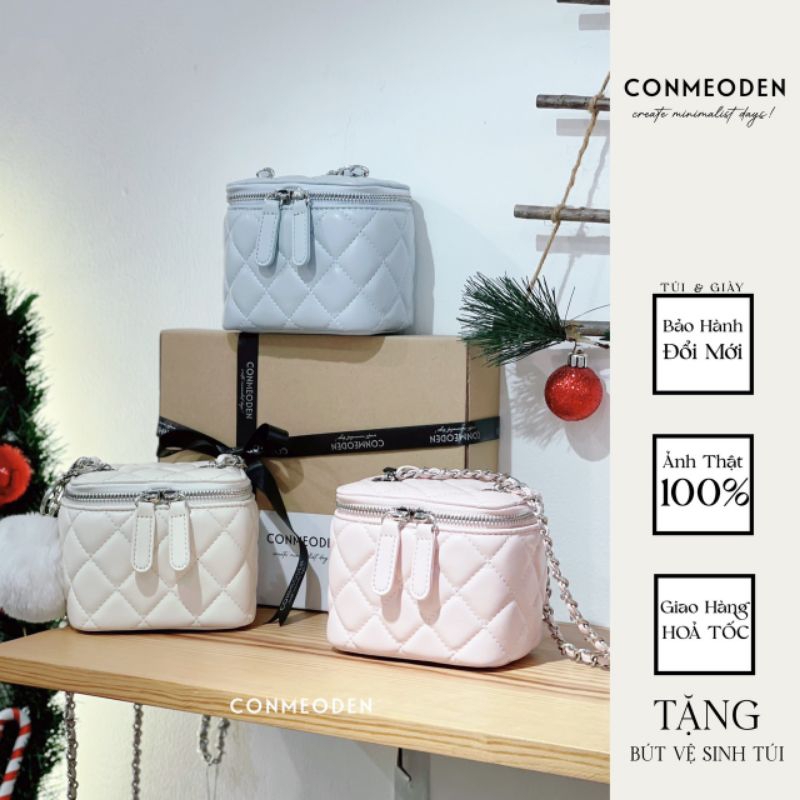 Túi đeo chéo mini dáng hộp CONMEODEN - BOM MINI BAG