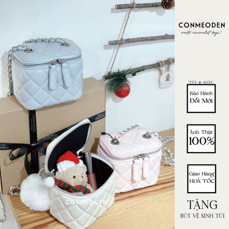 Túi đeo chéo mini dáng hộp CONMEODEN - BOM MINI BAG