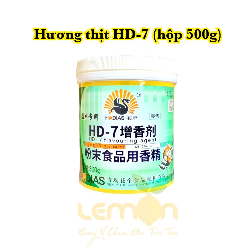 Hương thịt HD-7 dùng cho Jambon, gà ủ muối, giò chả, xúc xích, thịt viên